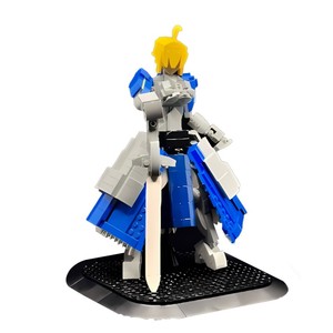 Funbuild Phổ Biến MOC-221967 Số Phận/Ở Đêm <span class=keywords><strong>Saber</strong></span> Mini Hành Động Mô Hình Xây Dựng Khối Thiết Lập - Product Image 3