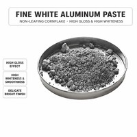 Pâte d'aluminium blanc fin BioTio, teneur en matière solide 65 %, D50 6-30 µm, pour revêtements d'appareils 3C