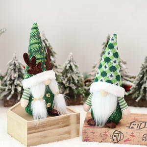 Gnome de noël en peluche, poupée sans visage, décorations de joyeux noël pour la maison, noël, nouvel an, suédois Tomte Nisse Elf - Product Image 5