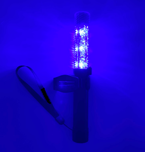 充電式電気交通制御バトンLEDフラッシュライトPC + ABS材料高強度プリズム反射バトン - Product Image 5