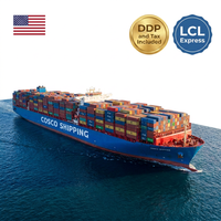 Agent d'expédition maritime rapide et économique LCL+Express en Chine, transitaire porte-à-porte, DHL FEDEX UPS Express vers les États-Unis et le Canada