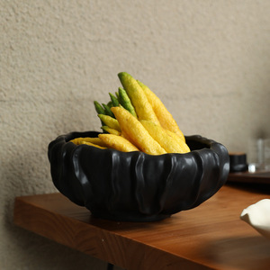 จานผลไม้เซรามิกสไตล์มินิมอลทันสมัย - ถาดเก็บของและถาดตกแต่งบ้าน สำหรับของขวัญขึ้นบ้านใหม่หรือของขวัญงานเลี้ยง - Product Image 2