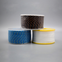 Corde en polyester tressée double rondes à tension double, type Kernmantle, pour amarrage de yachts et escalade, en PP, qualité usine