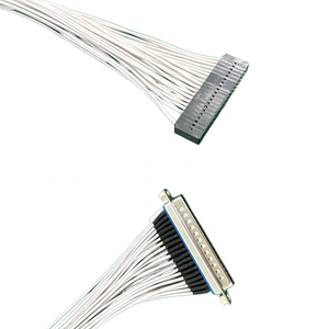 カスタムD-SUB 37ピンオス - デュポン2.54 2x20ピン配線ハーネス（産業機器用） - Product Image 3