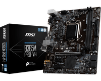 Motherboard Gaming rekondisi MS1 B365M PRO-VH 2xDDR4 DIMM LGA 1151 mendukung prosesor I7/i5/i3