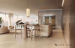 Gabinete de Cocina de Alto Brillo con Acabado Acrílico y Bordes Sin Juntas para un Diseño Moderno y Minimalista, Fácil de Limpiar - Product Image 4