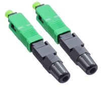 Adaptateurs et connecteurs à fibre optique SC/APC multimode monomode-Utilisation FTTH