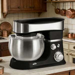 Portable Electric Stand Food Mixer <strong>Cake</strong> Round Dough <strong>Maker</strong> Heated - Product Image 5