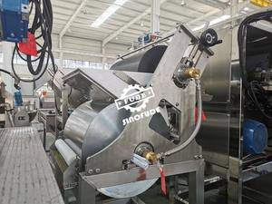 Línea de Producción de Barras de Chocolate Tipo Snickers, Mezcladora de Turrón, Dosificador de Caramelo, Cocedor, Tostador de Cacahuetes, Rociador - Product Image 3