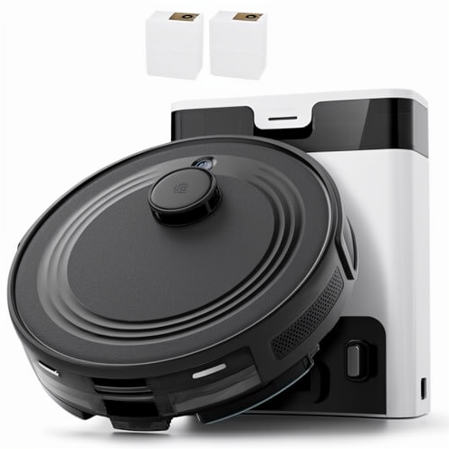 M2Pro Robot Vacuum Mop DToF Laser Mapping 6000Pa 2.7L Auto Dust Collection Station VSLAM Navigation App/Alexa/Google