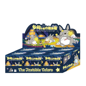Hayao <span class=keywords><strong>Miyazaki</strong></span> - Chemin de Campagne Apaisant - Totoro Invisible - Boîte Mystère - Ensemble Complet de 6 Pièces - Figurines d'Ornement de Bureau Anime - Collection Cadeau - Product Image 1