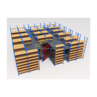 Étagères de mezzanine en gros de l'usine chinoise, rayonnages de mezzanine pour entrepôt, rayonnages de stockage de palettes