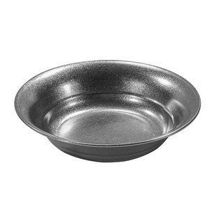 จานสแตนเลสทรงกลมแบบเรโทร ดีไซน์หรูหรา หนาและลึก เหมาะสำหรับร้านอาหาร ของว่าง สลัด หม้อไฟ และใส่น้ำมัน - Product Image 5