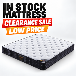 Matelas hybride à ressorts ensachés et mousse à mémoire de forme, compressé, en stock, tailles Queen et King, pour hôtel et chambre à coucher - Product Image 2
