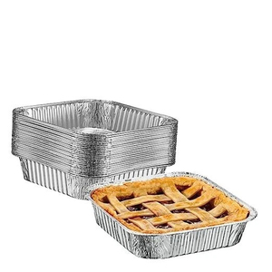 Contenedor de aluminio personalizado para maíz en la hoja, apto para microondas, para derretir <span class=keywords><strong>mantequilla</strong></span>, bandejas para barbacoa, <span class=keywords><strong>con</strong></span> tapa de aluminio ecológica - Product Image 6