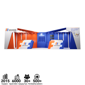 Выставочный стенд класса люкс 10 x 30 футов, персонализированный, на заказ - Product Image 1