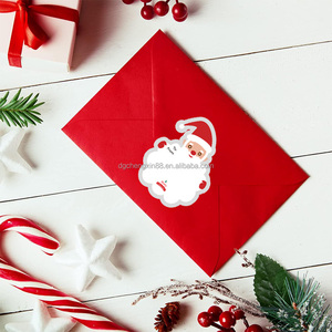 Autocollants de Noël Étiquettes de nom Étiquette de cadeau de vacances Étiquettes personnalisées vers et depuis les étiquettes pour le cadeau de Noël - Product Image 3