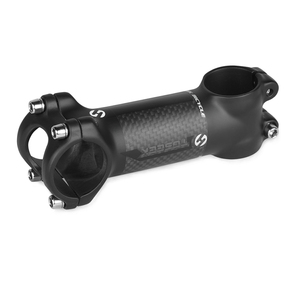<span class=keywords><strong>TOSEEK</strong></span> - Taladro de Bicicleta de Carretera de Aluminio Negro Mate, Taladro Corto de 31.8mm, Compatible con Bicicletas de Montaña, Alta Resistencia, Peso Ligero, 40mm de Altura - Product Image 1