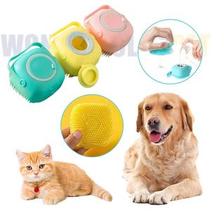 Fast Delivery Dog Bath <b>Brush</b> <b>Pet</b> Shampoo <b>Brush</b> Cat Grooming <b>Brush</b> Color Box Soap Dispenser Soothing Massage <b>Pet</b> Rubber Comb - Product Image 6