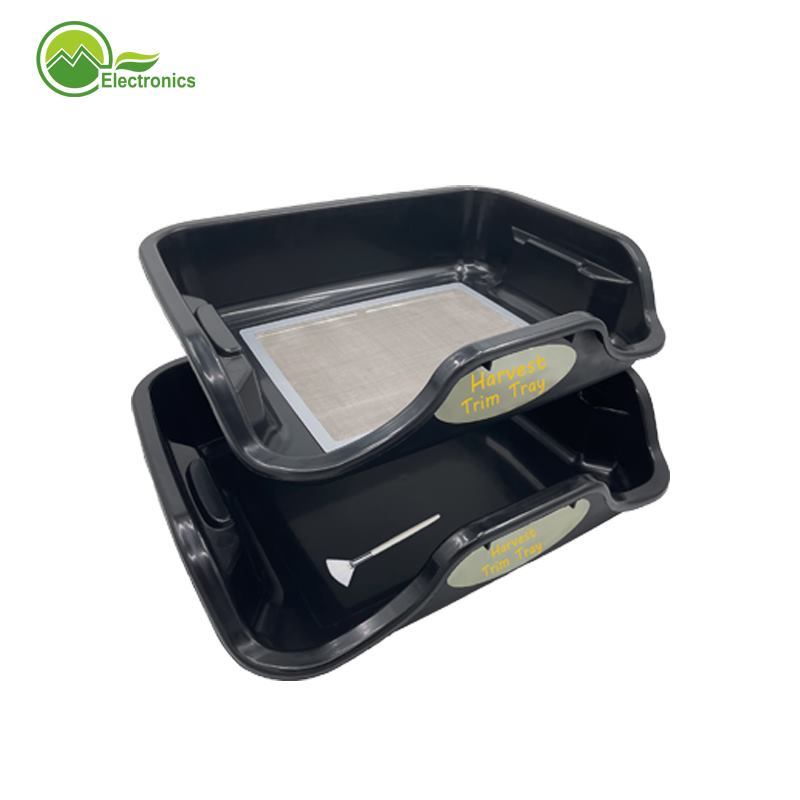 CISSIYOG Plateau Tamis 150 Microns + Ciseaux – Trim Bin Jardin Pour Pollen, Fleurs Et Herbes Efficace