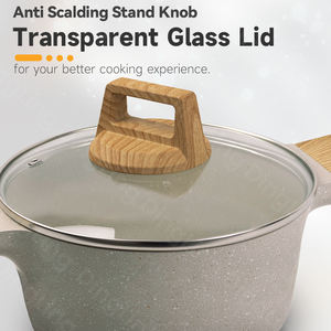 Cazuela grande resistente a la corrosión de calidad garantizada, ollas de cocina antiadherentes para todas las cocinas - Product Image 6