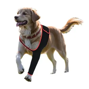Zachte Comfortabele Hond Knie Brace Full Size Voor Acl Gescheurde Achterpoot Huisdier Ondersteuning Beschermer Recovery Mouw Oem Orthopedische Ondersteuning - Product Image 1