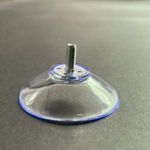 Parafusos Fortes M4 M5 M6 M8 Ventosa Transparente de PVC com Rosca para Mesa de Vidro - Product Image 3