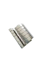 Aimant permanent en néodyme Yong King, assemblage de rotor magnétique en arc, grade N35, résistant aux hautes températures, argenté, diamètre 33 mm, directement de l'usine