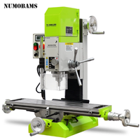 Machine à fraiser verticale NUMOBAMS NU28V / Tour de perçage et de fraisage sans balais 750W