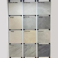 Carrelage de sol extérieur en porcelaine 600x600x18mm, effet pierre, écologique, antidérapant, mat, nouveau style chinois, haute absorption d'eau