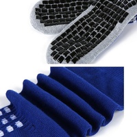 Chaussettes de football respirantes à haute élasticité, chaussettes longues en tricot pour enfants et adultes