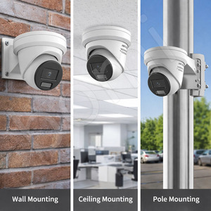 Caméra IP PoE <span class=keywords><strong>Hikvision</strong></span> de vision nocturne 4K 8MP 5MP 4MP 2MP couleur intégrale, caméra de sécurité extérieure type Bullet, Dôme ou Tourelle pour vidéosurveillance - Product Image 4