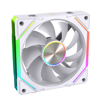 Boîtier d'ordinateur AntarcChill New Style Rgb avec ventilateur sans fil 120 mm, ventilateurs de boîtier de jeu, refroidisseur de châssis PC, ventilateur de refroidissement d'air LED pour PC