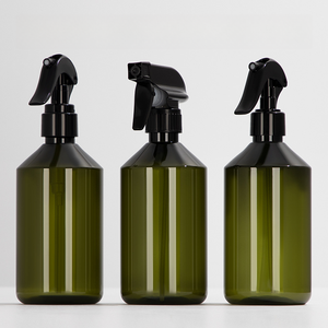 Hot Sale Cosmetic Packaging Plastic Bottles 300ml 500ml <strong>Brown</strong> Green Blue Spray Trigger Sprayers Bottle for <strong>Hair</strong> Care <strong>Toner</strong> - Product Image 3