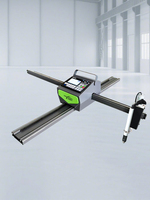 Mini machine de découpe plasma CNC automatique modèle 1325, alimentation 65A, ensemble 220V/380V, garantie 1 an pour la découpe de l'acier et de l'aluminium