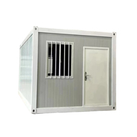Maison de conteneur pliable préfabriquée à construction rapide, bureau, appartement, maison de conteneur en acier modulaire pliable, design moderne