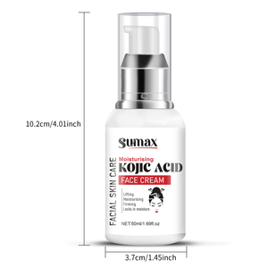 Sumax 50ml Crème Liftante et Raffermissante pour le <span class=keywords><strong>Visage</strong></span> 50ml Soins de la Peau Lock Water Crème Hydratante pour le <span class=keywords><strong>Visage</strong></span> à l'Acide Kojique pour les Femmes - Product Image 3