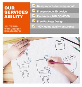 Qc3.0 10W Nhanh Chóng Sạc Điện Cung Cấp Tường Sạc Chúng Tôi/EU/Anh/Thái Lan Cắm Khả Năng Tương Thích Cho <span class=keywords><strong>iPhone</strong></span> 14/13/12/11/X/8 - Product Image 5