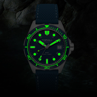 Reloj de Buceo Profesional para Hombre - Resistente al Agua, Acero Inoxidable 316L, Automático, con Bisel Giratorio, Esfera Superluminosa