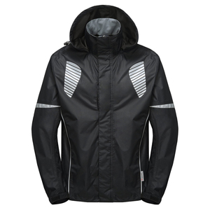 <span class=keywords><strong>Cortavientos</strong></span> impermeable para ciclismo con cremallera para <span class=keywords><strong>hombre</strong></span>, capucha para ciclismo de <span class=keywords><strong>montaña</strong></span>, chaqueta reflectante para lluvia, <span class=keywords><strong>cortavientos</strong></span> - Product Image 1