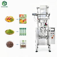Machine d'emballage VFFS automatique à scellage latéral et arrière pour sachets de sucre, sel, poivre, poudre et granulés, haute vitesse, 1g, 5g, 10g, 20g, 50g