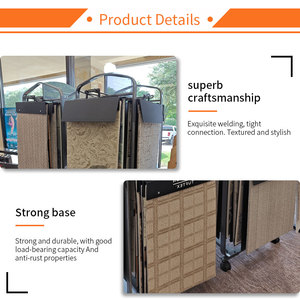 <span class=keywords><strong>2025</strong></span> phong cách mới lớn phiến đá PVC đá cẩm thạch hiển thị đứng cho showroom thạch anh mẫu Ngăn kéo giá đá tủ trưng bày - Product Image 3