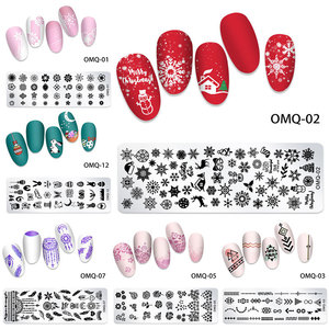 Molde de esmalte de Gel de diseño DIY 2026, herramienta de manicura, plantilla de impresión de uñas, placa de estampado de uñas artísticas - Product Image 3