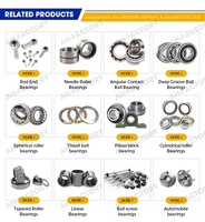 Rodamiento Híbrido de Cerámica Serie MTZC 6700, 6701, 6702, 6703, 6704, 6705, 6706, Acero Cromado para Maquinaria OEM
