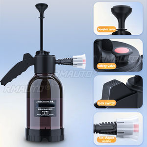 Pulvérisateur à mousse manuel 2L, pistolet à mousse, buse à mousse, bouteille de lavage de voiture, nettoyage des vitres de voiture, pour le lavage de voiture et de la maison - Product Image 4