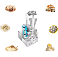 Machine de fabrication de Baozi et Momo (petits pains vapeur) compacte et raffinée pour l'industrie alimentaire, avec composant moteur en acier inoxydable