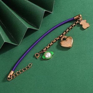 Nouveau <span class=keywords><strong>bracelet</strong></span> en acier inoxydable avec boucle, <span class=keywords><strong>bracelet</strong></span> en acier titane tressé 3D réglable pour femmes, accepte les couleurs personnalisées - Product Image 6