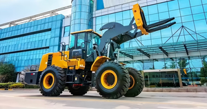 Pemuat roda garpu batu 25ton LW600KN-T25 dengan mesin daya tinggi untuk tambang, pekerjaan tambang dan konstruksi berat - Product Image 3