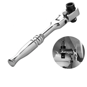 Mini Llave de Trinquete de 1/4'' con Cabezal Flexible de 72 Dientes, Herramienta Manual de Doble Uso para Reparaciones - Product Image 3