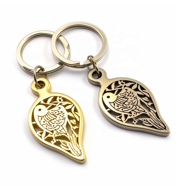 Customized Keychain Keyring Without Color Keychain Custom Luxury Design Cartoon Metal Keychain with Your logo
